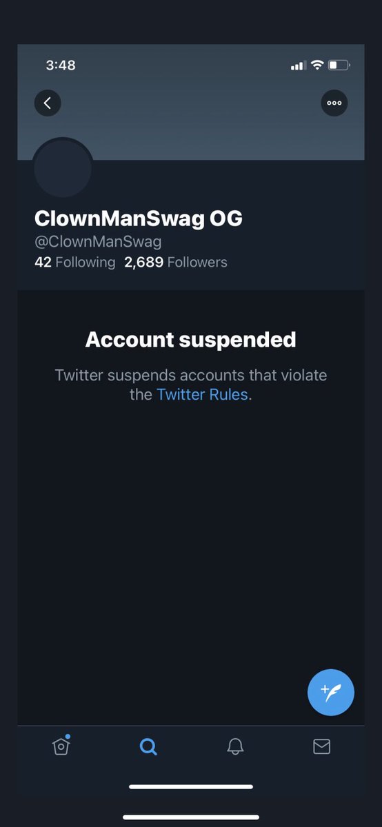 Evil_ClownManOG's tweet image. Can y’all RT this so I can get some of my following back. Im not trying to take your followers crazy, just trying to get mine back.