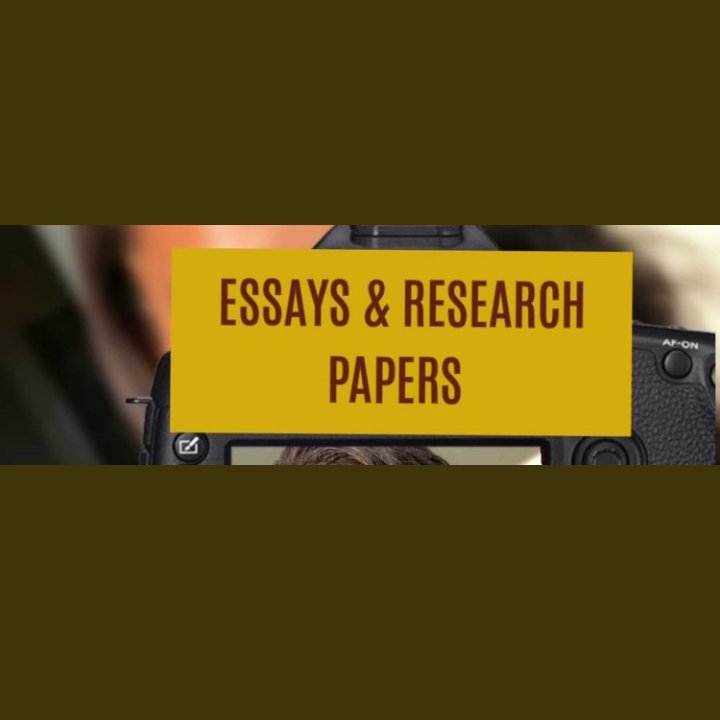 Imma handle all your essays and research papers. HMU