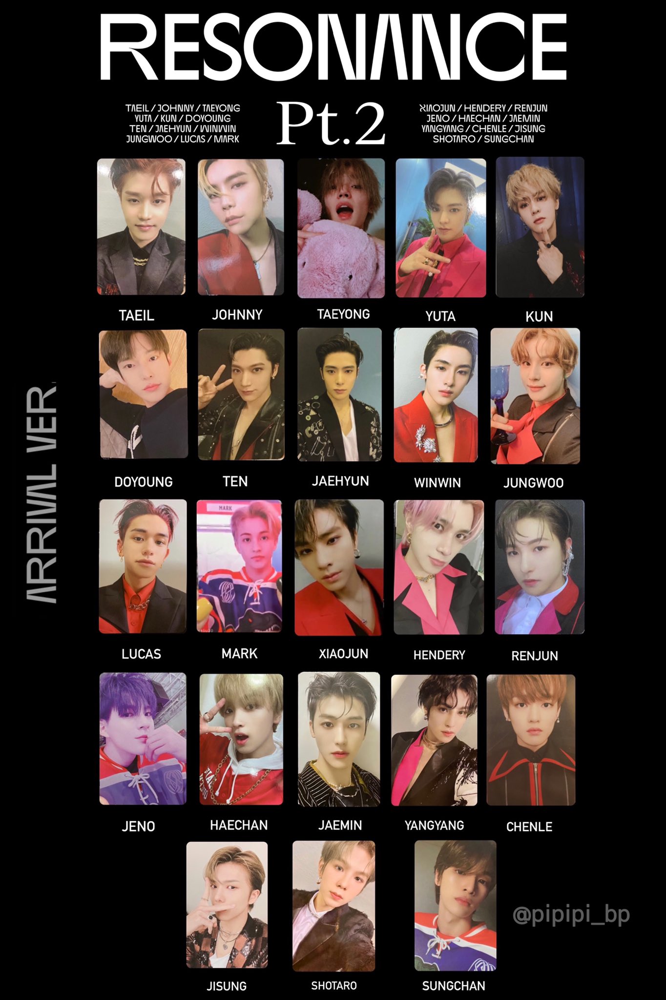 NCT2020 覗か resonance バインダー チョンロ トレカ NCT2020 覗か resonance バインダー チョンロ トレカ