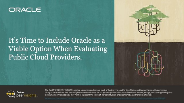 Making a move to the public #cloud? With 28 cloud regions around the world, <a href="/OracleCloud/">Oracle Cloud</a> is positioned to play a larger role in the market for specific IaaS and PaaS solutions. Get the details from Gartner: bit.ly/33zwwRk