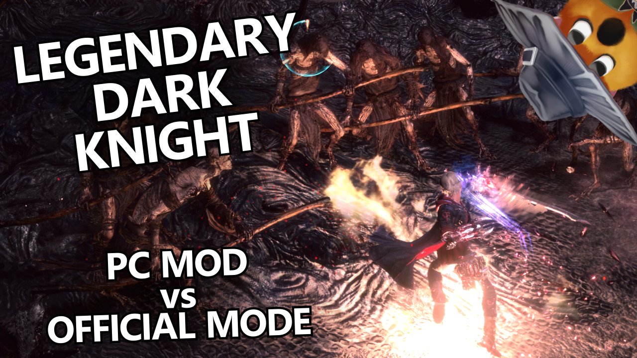 Fluffyquack I Made A Video Comparing The Devilmaycry5 Legendary Dark Knight Mod Made By Hitchhikingthr2 And Drpenguin51 To The Official Legendary Dark Knight Mode In Dmc5 Se T Co Hdiawb40dz T Co P68z2bricl