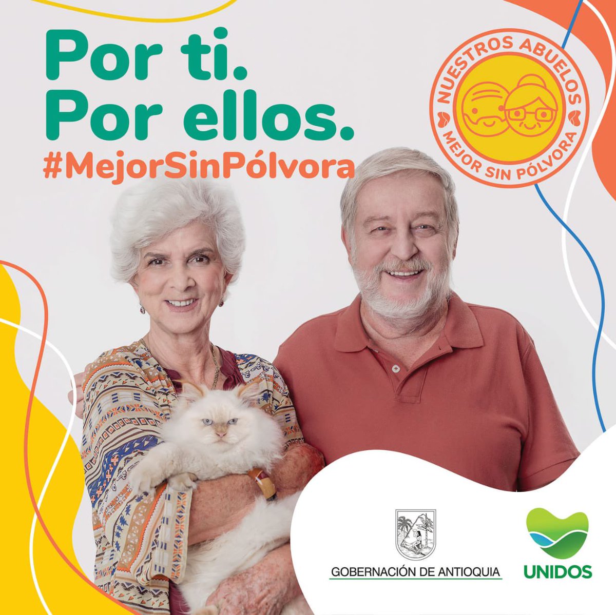 📣En estas fiestas el mejor regalo 🎁 que le podemos dar a los que más queremos es cuidar su integridad y por eso, debemos mantenerlos alejados de la pólvora 💥🚫
🙏🏻Por ti. Por Ellos. #MejorSinPólvora https://t.co/1Al3ySsaoN