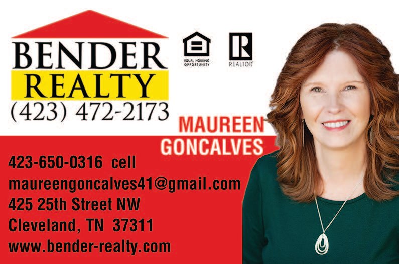 chapman_tn's tweet photo. Real estate has always been a passion of Maureen Goncalves, #BenderRealty whether it's building, renovating, decorating or just touring homes. She's dedicated to finding the right home for you. Call &amp; mention ad #ChapmanMediaTN
**Save this e-card &amp; pass along** https://t.co/u7F537Y7vU