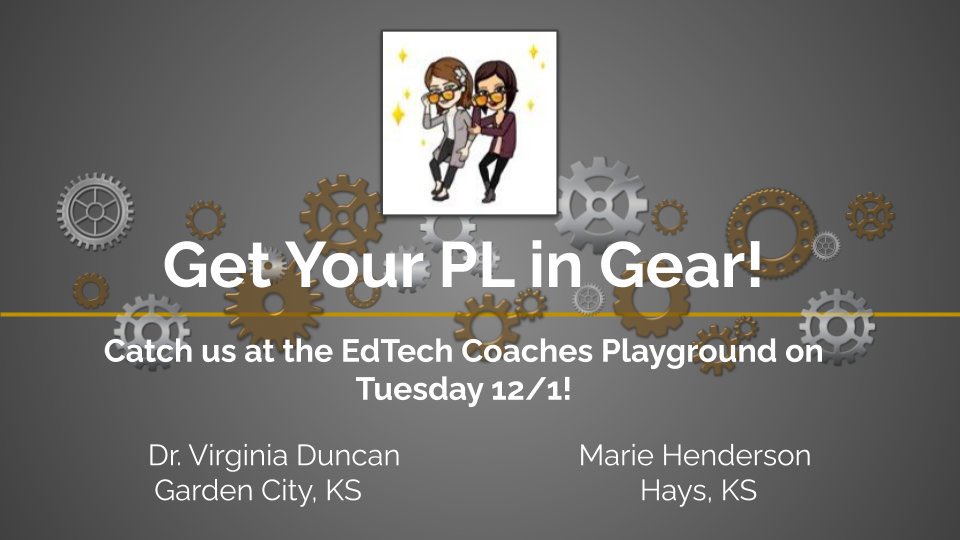 mhenderson621's tweet photo. Excited to be part of the EdTech Coaches Playground tomorrow at #ISTE20 - join us to Get Your PL in Gear! @DrGinnyD @489Flex #TheInnovationFactory #FLEXShare https://t.co/AITUHegeoh