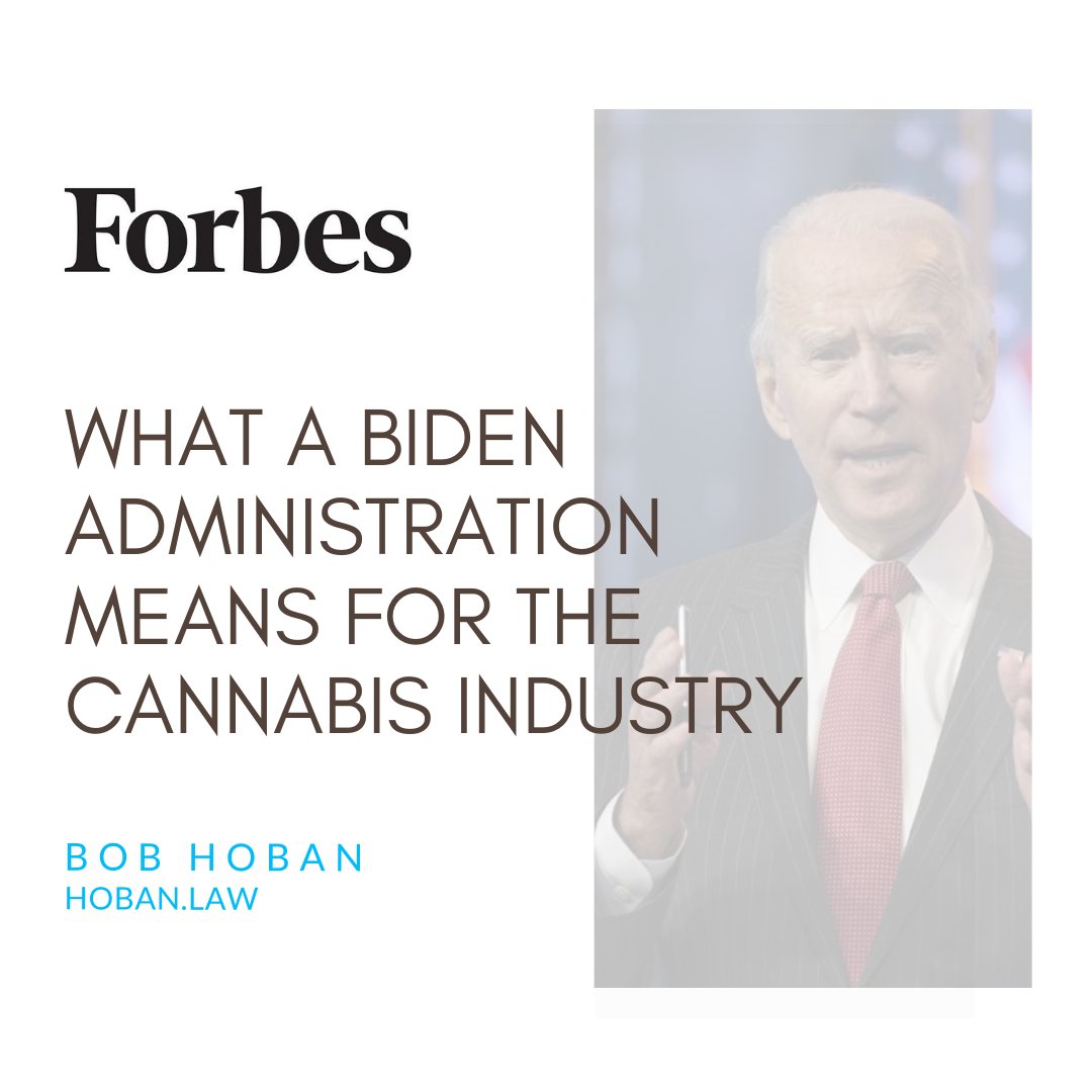 What does a Biden Administration mean for the existing medical and recreational marijuana programs around the country? What does it mean for industrial hemp? hubs.li/H0BLjhX0 #hemp #hempindustry #hempbusiness #cannabis #cannabusiness #cannabisbusiness #joebiden