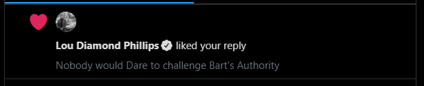 MoeLykit's tweet photo. HOLY MARY MOTHER OF GOD We got Bart from Lone Wolf ya'll THANK YOU @LouDPhillips for thousands of hours of Entertainment provided by you, and THANK YOU for the Autograph. #VirtualAutographs https://t.co/kiJB0A2Ul4