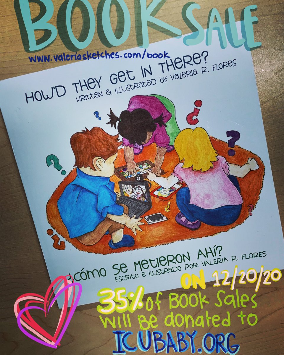 “I have nothing to give but my heart so full “...&amp; this 📖in my hands created with love ❤️. (#LouisaMayAlcott)
VISIT👉🏽 valeriasketches.com/book to order a copy of my #bilingualchildrensbook to share with your family&amp;friends! 
On my 35th bday, 35% of proceeds willgo2- @icubaby_org