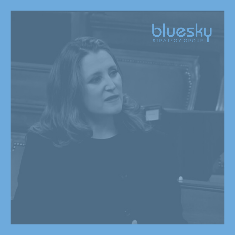 ICYMI - Bluesky's team of #cdnpoli observers - <a href="/HonAndrewLeslie/">Andrew Leslie</a> @bluesky_neil &amp; <a href="/CamHolmstrom/">Cam Holmstrom</a> - give their take on <a href="/cafreeland/">Chrystia Freeland</a> first fiscal update in our latest #BlueskyBrief  

blueskystrategygroup.com/post/bluesky-b…