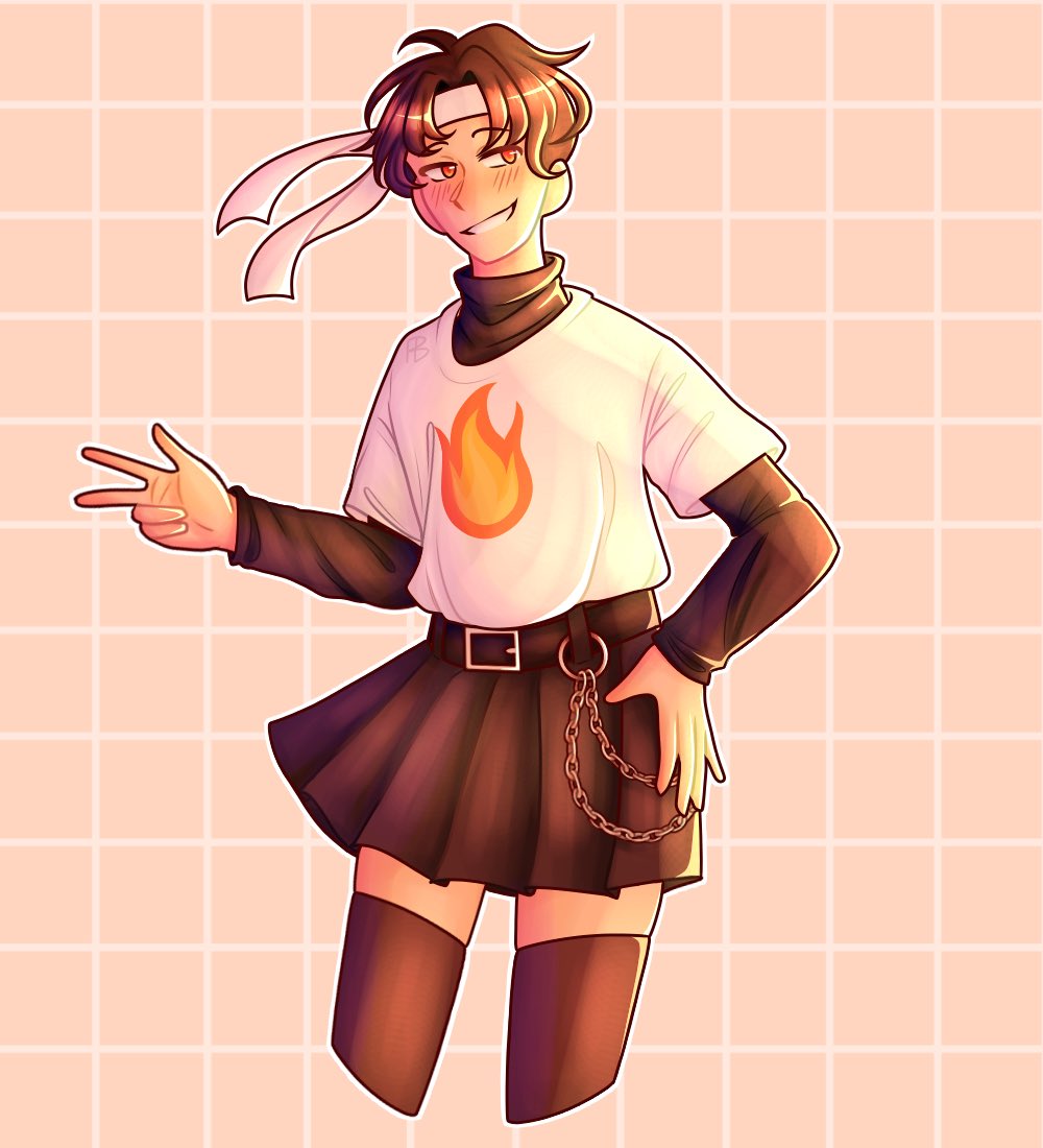 Sapnap in a skirt I uhhh : r/dreamsmp