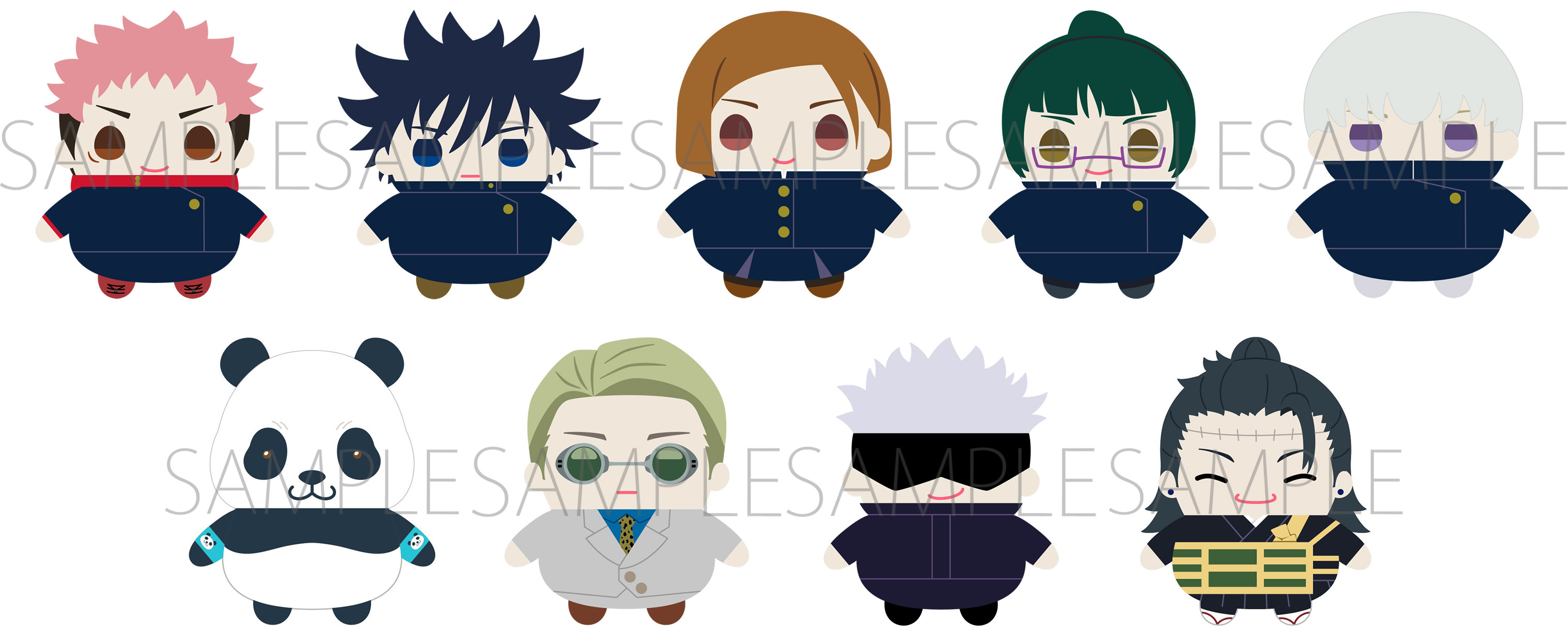 呪術廻戦グッズ情報 アニメイトオンラインで予約開始 呪術廻戦 まめめいと T Co Ztokn2ev01 虎杖 悠仁 伏黒 恵 釘崎 野薔薇 禪院 真希 狗巻 棘 パンダ 七海 建人 五条 悟 夏油 傑 T Co 6xd3wekops Twitter