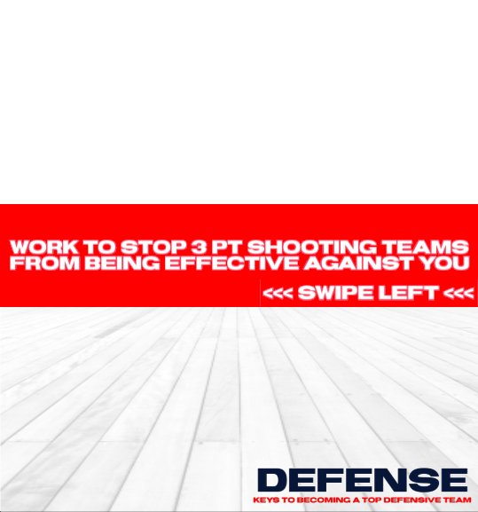 LewisShine's tweet photo. 5 Ways To Become A Top Defensive Team. The 4th Way Is To:
4οΈβ£ Work To Stop 3pt Shooting Teams From Being Effective Against You
This Is An Important Nationally Kept Stat That Wins And Loses Games. You Can Work To Make Sure That You Are Not On The Loosing Side! #DefenseEBook https://t.co/vm3miCYuXu