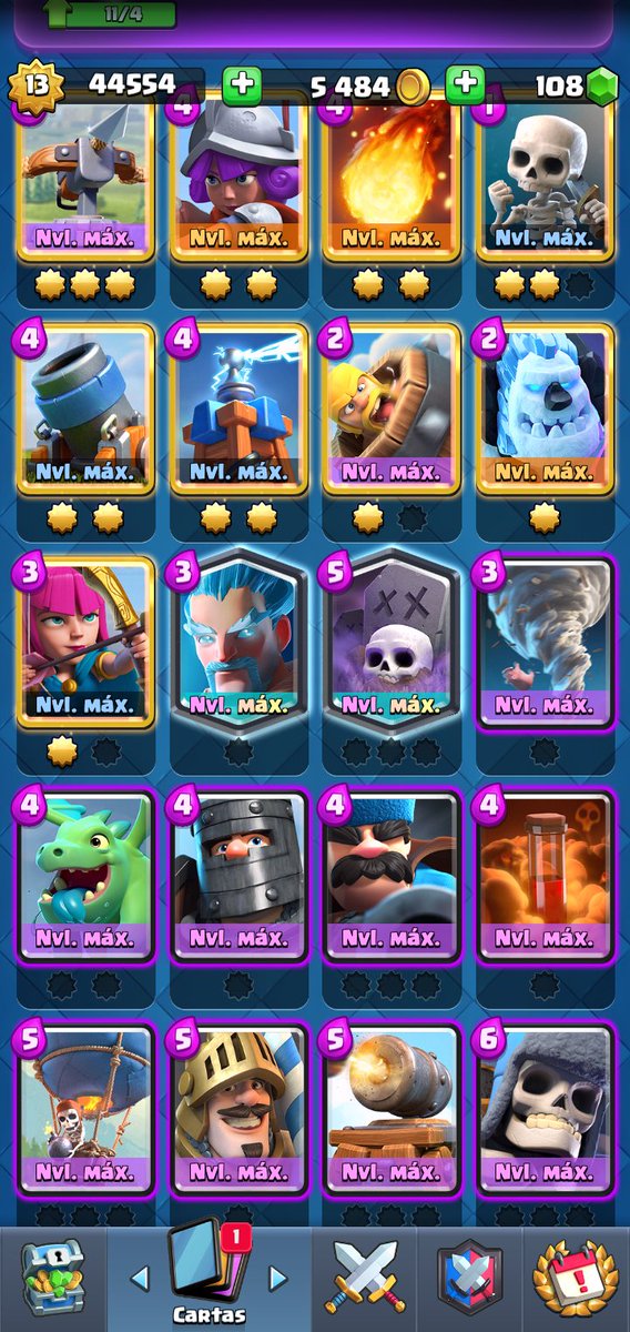 leandrotapia203's tweet photo. Se vende cuenta de CR
52 cartas Max
Record +7100 https://t.co/0CQqQ5M74s