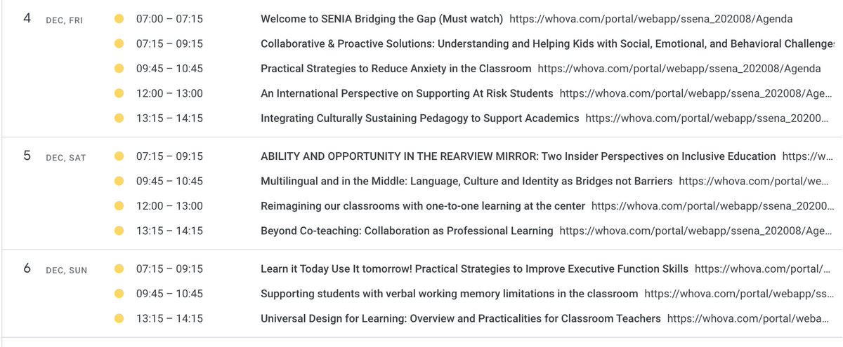 KanakoSuwa's tweet image. Very excited about attending the @seniaworldwide conference this weekend! My agenda is jam packed with workshops that are so relevant &amp;amp; in areas that I'm lacking knowledge &amp;amp; expertise in! #PD #WeekendPD #BeBetterDoBetter