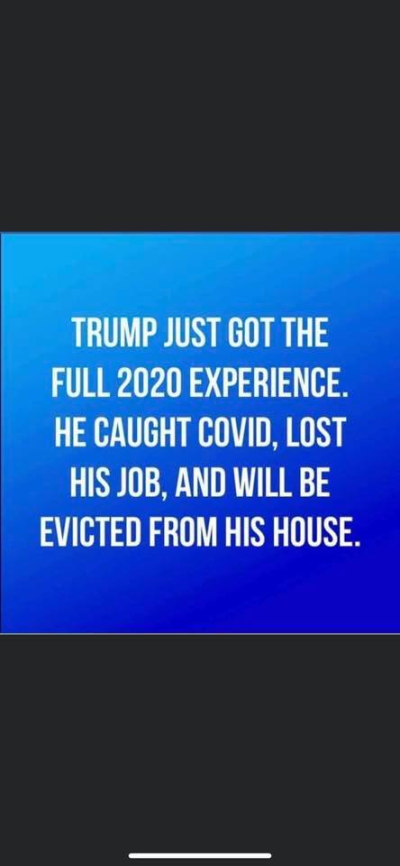 Browntigerdog's tweet photo. #DefeatedTrump #WorstPresidentInHistory #BidenHarris2020ToRestoreHonorAndDecency #Election2020results #LockHimUp https://t.co/ViRiUDu4eE