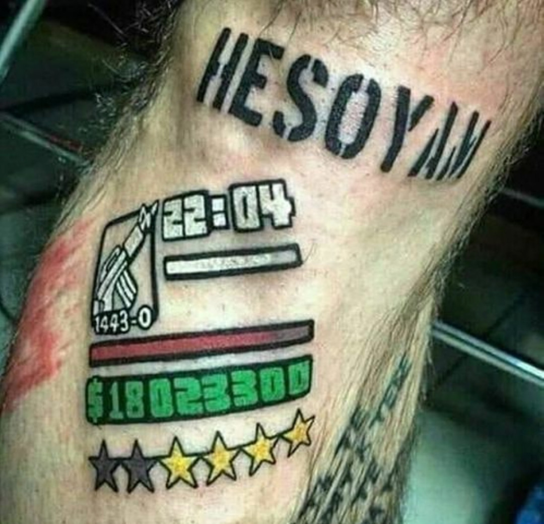 Тату ГТА