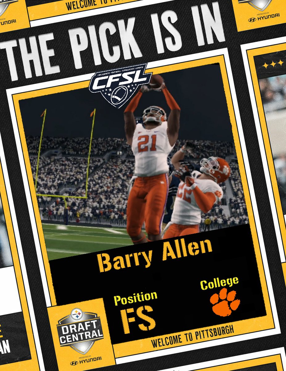CFSLSteelers's tweet photo. Try passing it if you dare... Allen will always be there😤  Your high flying safety, Mr. 3rd rounder, Barry Allen!
#CFSLSteelers https://t.co/x7JD3cjw1F