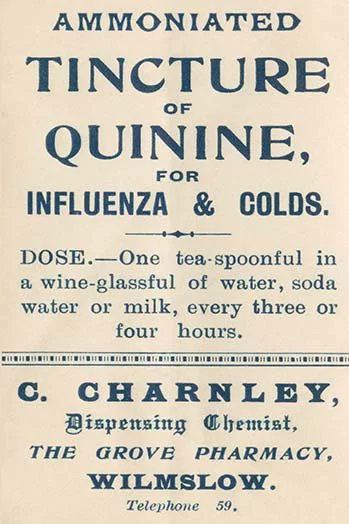 Stone knew that the bark of the famous Peruvian cinchona “fever tree” tastes bitter - yet quinine, used to treat the fevers of “ague” (malaria), is derived from it. Since willow bark has a similar bitter taste, he decided to study willow to see if it was useful for fevers, too./4