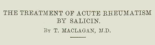 "I determined to give salicin; but before doing so, took myself first five, then ten, then thirty grains without experiencing the least inconvenience or discomfort." (More on what a "grain" is below, but some foreshadowing: that's where the 81 mg comes from.) /11