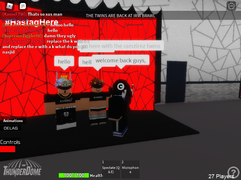 IRWMEDIAA's tweet photo. THE 2X TAG TEAM CHAMPIONS, RAMIREZ TWINS RETURNS AT IRW! Going undercover in the crowd and attacking @poopochet &amp; @taylorbell after their match. Stay tuned for TIDES! https://t.co/N1EXOuzSTY
