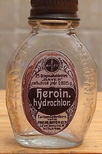 Around the same time, Bayer also started marketing another wonder drug synthesized by Hoffmann: diamorphine or “Heroin” (it was heroically stronger than morphine, and made you feel like a hero). Bayer marketed heroin as a non-addicting drug for cough, including for children./18