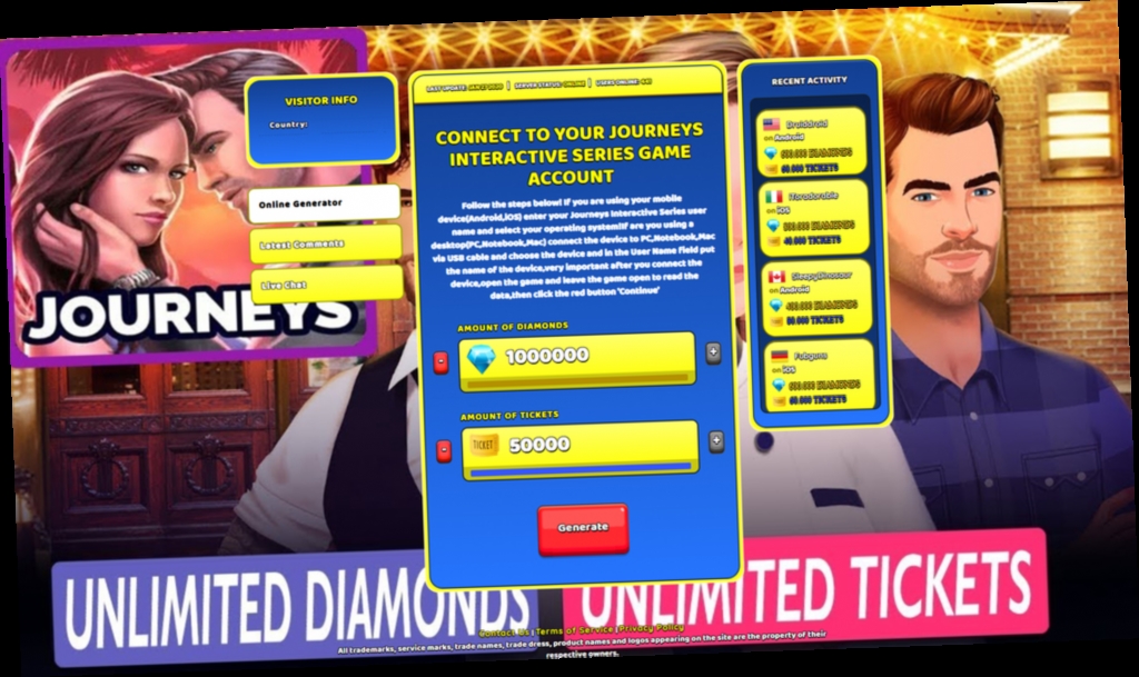 journeys interactive series cheats / Twitter