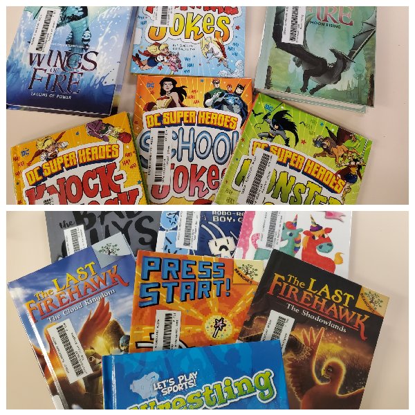 New books added...enjoy reading DeBary!