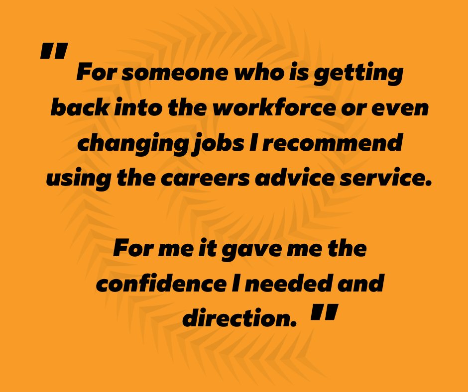 Graeme visited one of our career experts in person and he was pretty happy with the outcome!

Call 0800 601 301, or visit bit.ly/GetCareersAdvi… to find out where you can go along to one of our pop-ups around the country, and get free career advice from an expert.