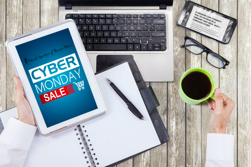 😍 Cyber Monday sale at National Association of Memoir Writers! 

#new members save $50 when they sign up.

🔗 namw.org/its-cyber-mond…

📅 Sale ends Monday. 

#Memoir #Writing #NAMW #CyberMonday #Sale #Savings #Membership #WriteYourMemoir