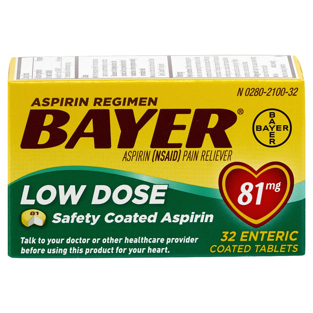  @FDA mandated warning labels on aspirin in 1986, instructing parents and guardians not to give aspirin to children or adolescents under age 19. In other countries the packaging said age 16. So now 81 mg aspirin is “low dose” rather than “baby”./48