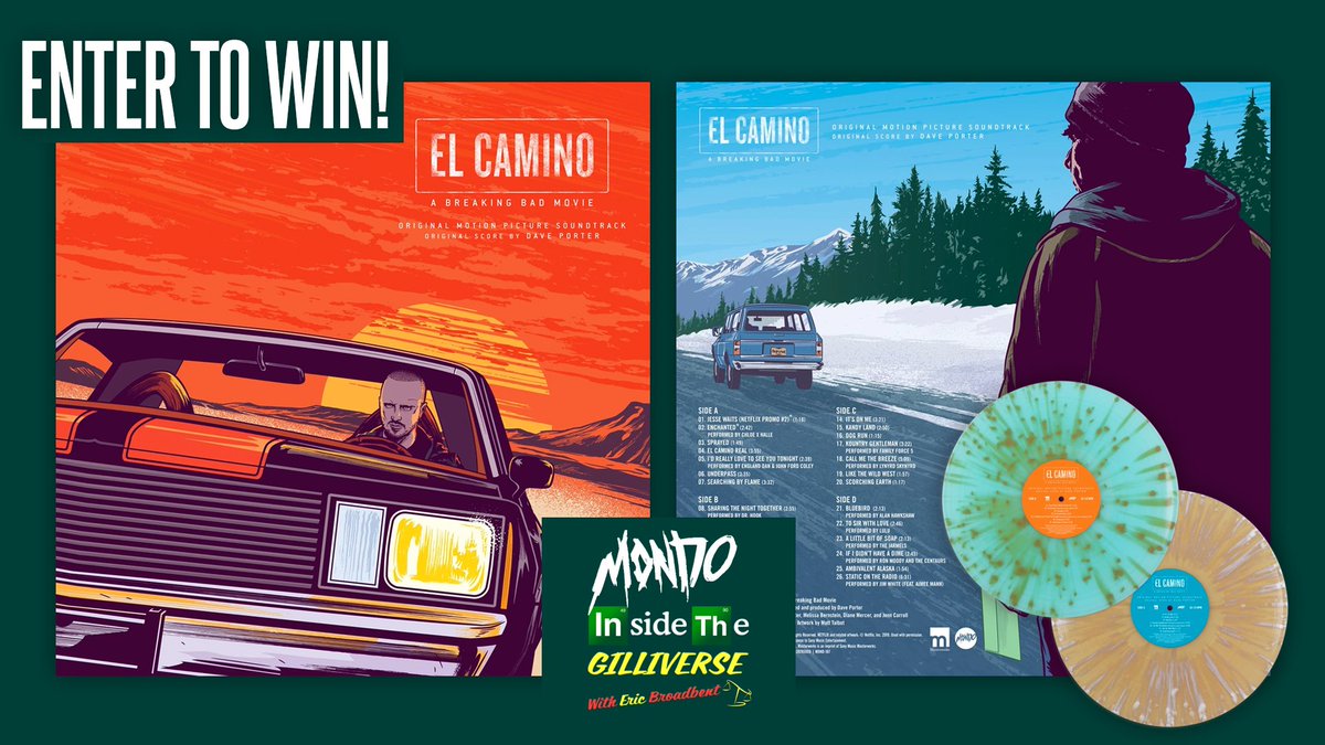 itsSaulGoodman's tweet photo. Giveaway Alert! 
Breaking Bad El Camino Vinyl Album!
Be sure to sub, like &amp; comment MGNChannel to qualify!
https://t.co/3VC8ZsxFn0

Thanks to @mattrobot @MondoNews @DavePorterMusic &amp; @mgnchannel https://t.co/wjnp1WOTAE