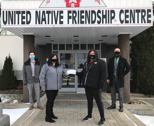 Big thank you to the United Native Friendship Center and all that they do in our community, throughout the pandemic and always! @fort_frances @jleveille20
