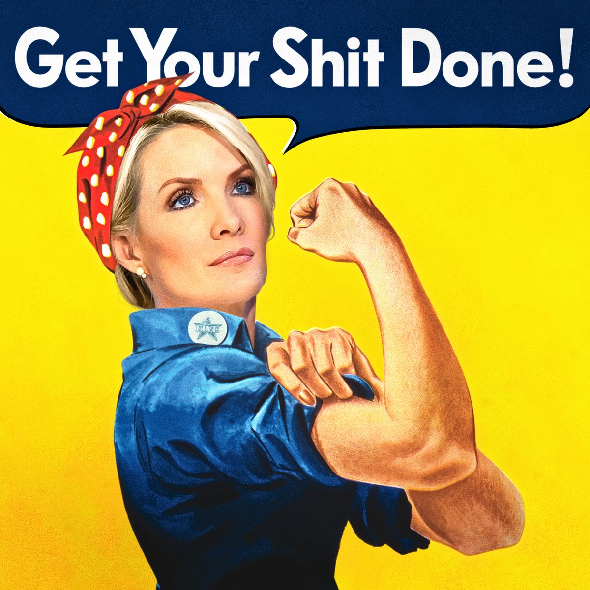 Motivational quote from <a href="/DanaPerino/">Dana Perino</a> on #TheFive 😆