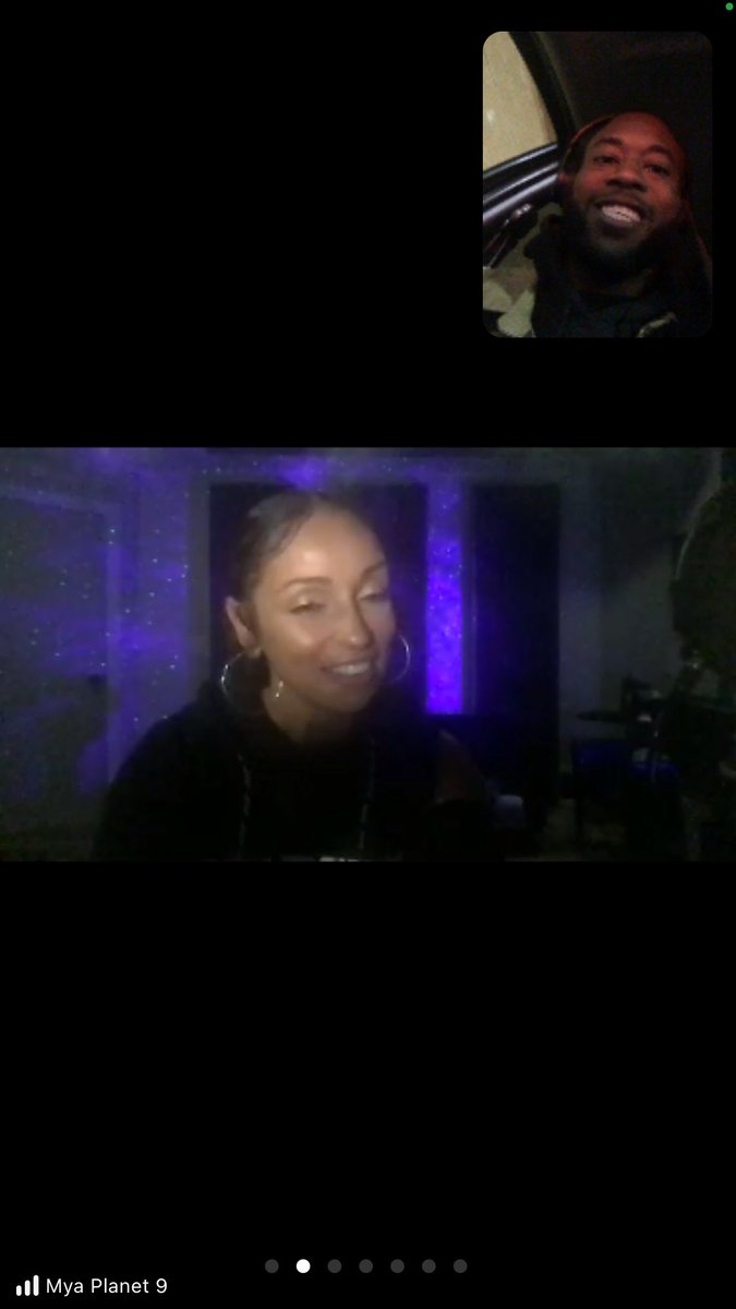 GoDjJCoreyLamar's tweet image. Zoom meeting with the legendary @MYAPLANET9 &amp;amp; my @godjsla family was amazing... thanks for allowing us to be apart of your project #GoDjs #WBE