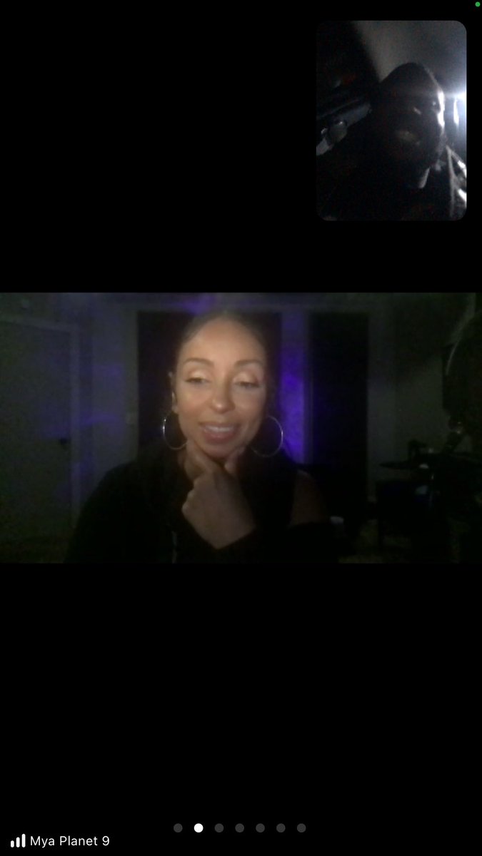 GoDjJCoreyLamar's tweet image. Zoom meeting with the legendary @MYAPLANET9 &amp;amp; my @godjsla family was amazing... thanks for allowing us to be apart of your project #GoDjs #WBE