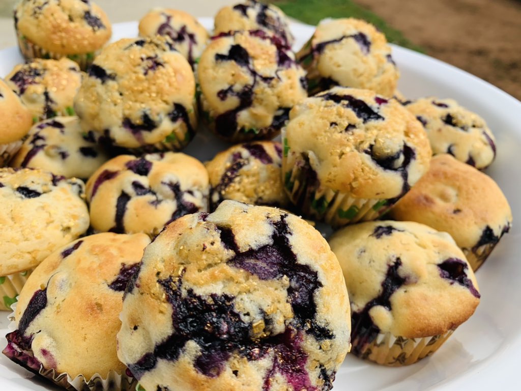 #blueberrymuffins 😋😋😋😋