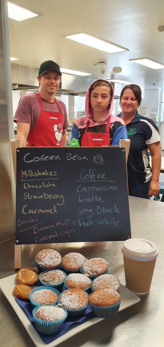 SspCoreen's tweet image. Today students starting in 2021 attended their first Orientation Day 
Check out the smiles 😀
Parents &amp;amp; Carers witnessed the Coreen Bean Cafe in action by having a cappuccino &amp;amp; cake  at pick up 
Well done @MKWellbeing along with the Coreen Team for making everyone feel at ease