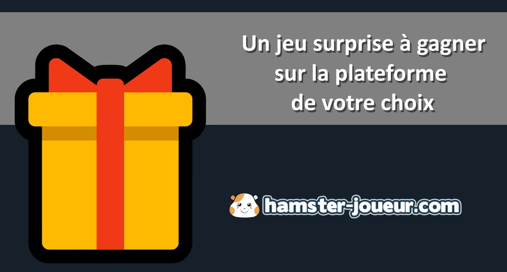 hamsterjoueur's tweet image. 🎁 #CONCOURS de Noël :
Gagnez un jeu surprise sur la plateforme de votre choix.

Pour participer : follow @hamsterjoueur (coucou, c'est moi) + RT ce tweet.

Tirage au sort le 25 décembre 2020.

A chaque 1000 RT, j'ajoute un gagnant.

Bonne chance à tous.