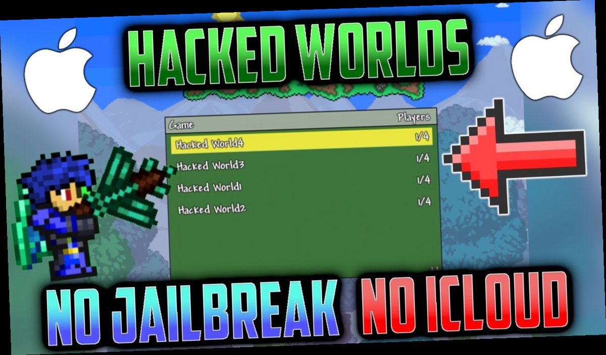 terraria hacks on ios / Twitter