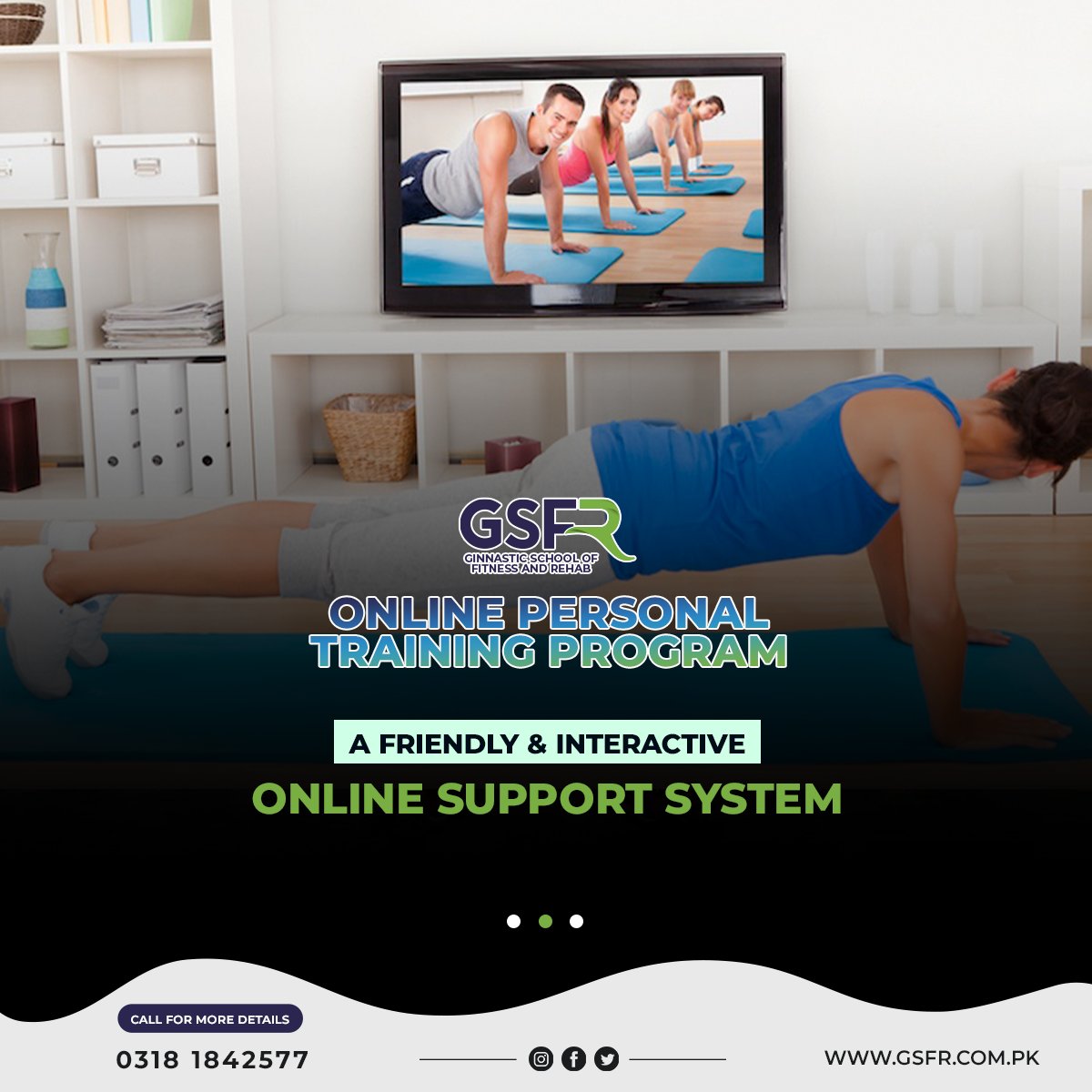 GsfrOfficial's tweet photo. GSFR has been working very hard to improve its already successful online training platform, new and revamped OPT is now more interactive and provides you with more detailed guidance to help you achieve your health and fitness goals.

🔰Package of two months is 15000 PKR only. https://t.co/DYlOM1J1wT
