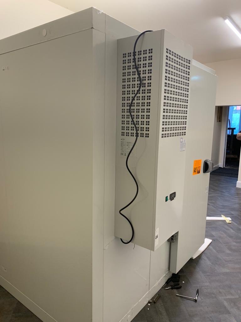 2m x 2m walk in cold room now complete!! <a href="/DonaldsIces/">Donald's Cream Ices</a> please get in touch for all ice cream, frozen food or equipment help!! #inverclyde #refrigerationequipment #icecream #frozenfood <a href="/toninos_uk/">Tonino's Pizzeria</a>