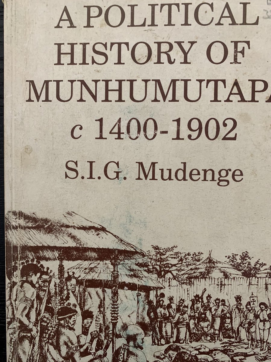 VascoDaGappah's tweet photo. This is the best book ever written about the Mutapa empire. So committed to his subject was the brilliant Stan Mudenge that he learned Portuguese to access the Portuguese Archives. I based my own Portuguese-learning Mutapa loving historian in The Book of Memory partly on him! https://t.co/jpDloXze1L