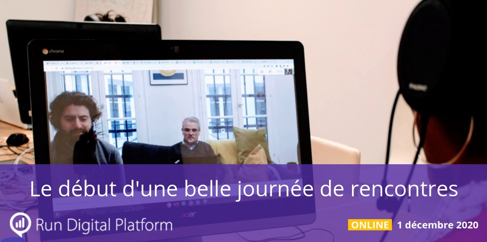 RD_evenement's tweet image. Bienvenue à la session #RunDigitalPlatform - Lyon 100% en ligne 💻 Les rendez-vous One-to-One personnalisés commencent ! La journée s&apos;annonce riche en rencontres et échanges 🗣️