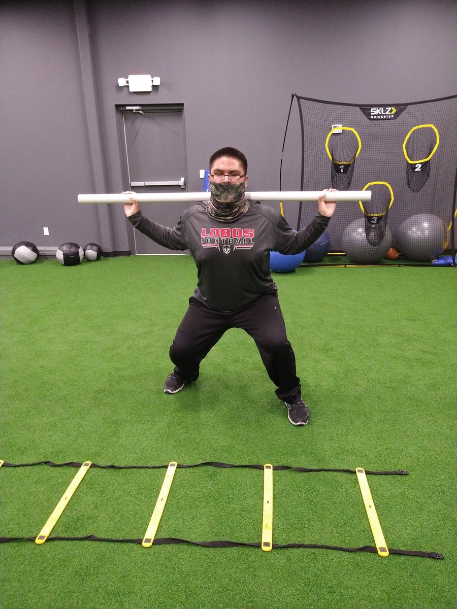 OLcoachGalvan's tweet photo. Andrew getting ready for his Spring football season at Sul Ross....Get It! #OwnTheDetails #GetOnTheWall #SulRossLobos https://t.co/IyjCfMTDaK