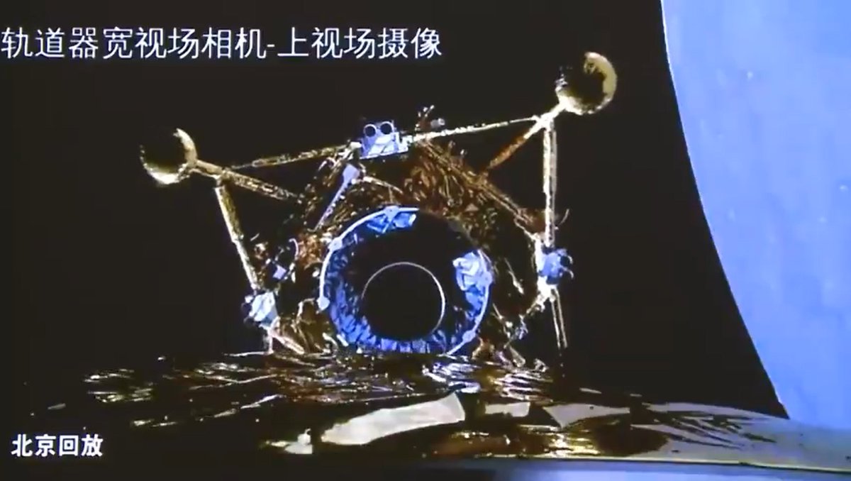 ken_kremer's tweet photo. "China Change’5 Moon Mission Achieves Orbit, Starts Descent for Lunar Landing and Sample Return" - #China #Change5 #ChinaMoonMission #Moon #CNSA #LunarSampleReturn #LongMarch5. Read my story: Ken Kremer
https://t.co/23dBqyeytM https://t.co/2eccxXPgiB