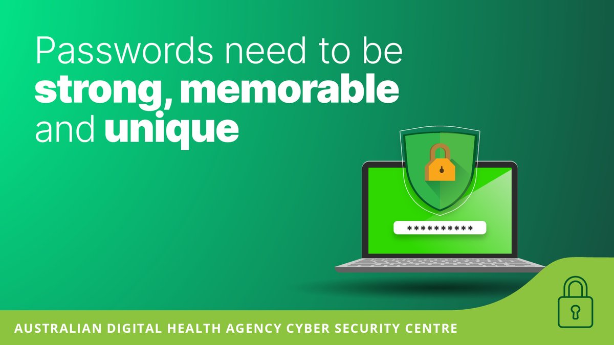 Account and device #passwords are your first line of defence in the fight against malicious actors. Passwords should be strong, memorable and unique. Learn more about good password practices here: bit.ly/MR_Passwords