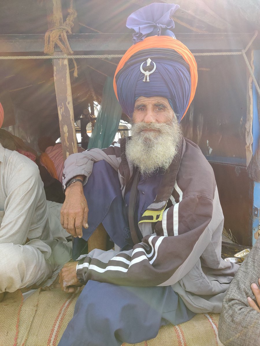 Gurdeep Singh Nihang, 80-year-old father of six, who has a debt of Rs 4lakh on his head.