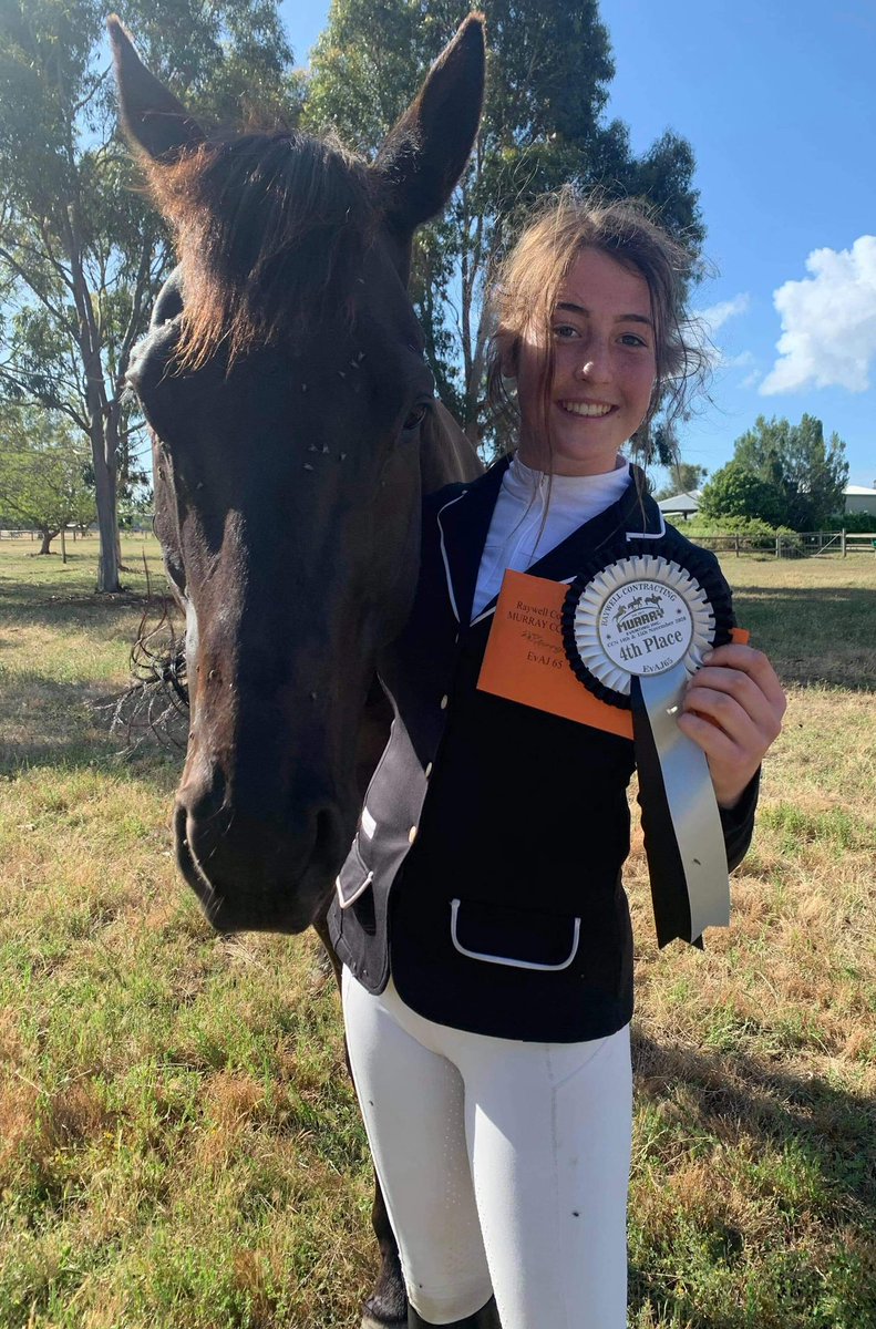 Pearce_Racing's tweet photo. It’s always great to receive updates on how our re-homed racehorses are going in their new disciplines. Here is Forbidden Planet, who retired from racing in March 2018, excelling in his eventing career with Keely Bowling! ❤️
#OffTheTrackWA #OTTA #RetiredRacehorse
@djb170960 https://t.co/wqV3dRYS3D