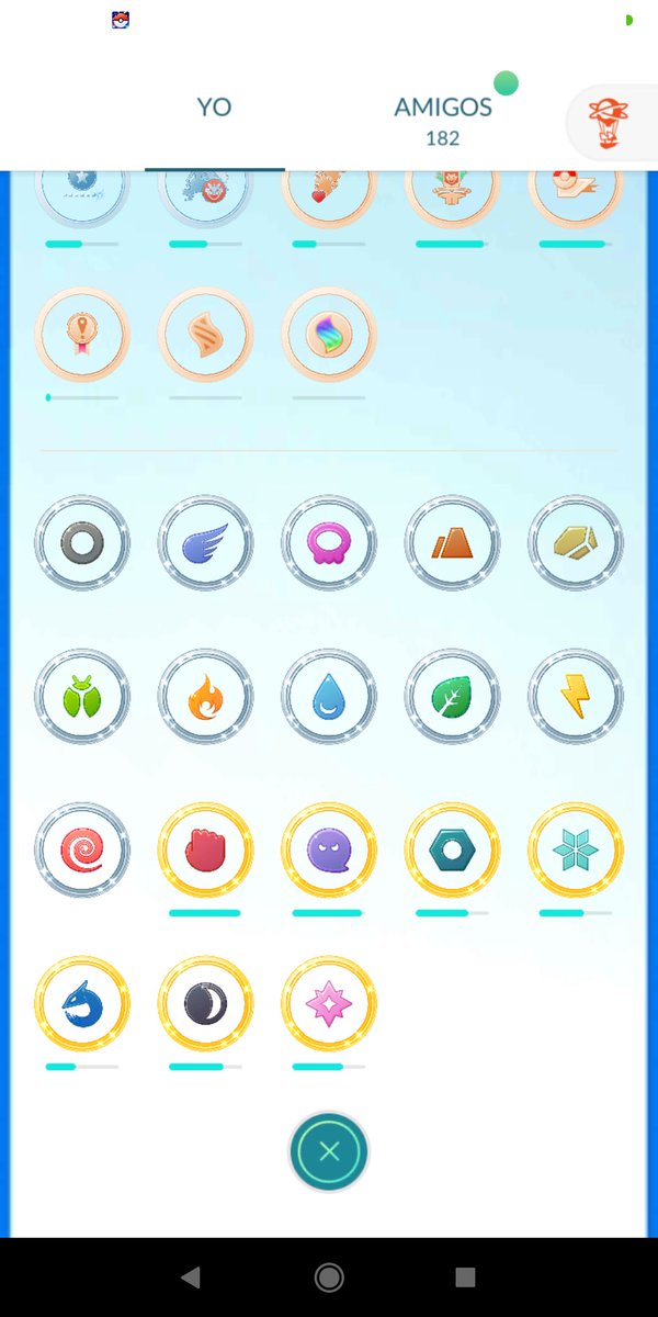 Casfronci's tweet image. Nuevos niveles, nuevas medallas. En camino al #Nivel50

#PokemonGO