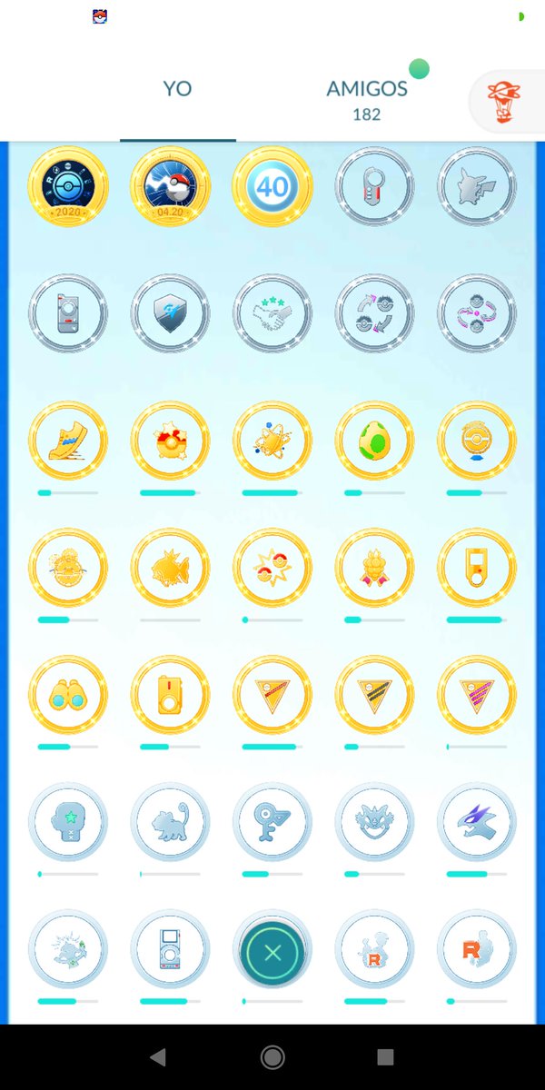 Casfronci's tweet image. Nuevos niveles, nuevas medallas. En camino al #Nivel50

#PokemonGO
