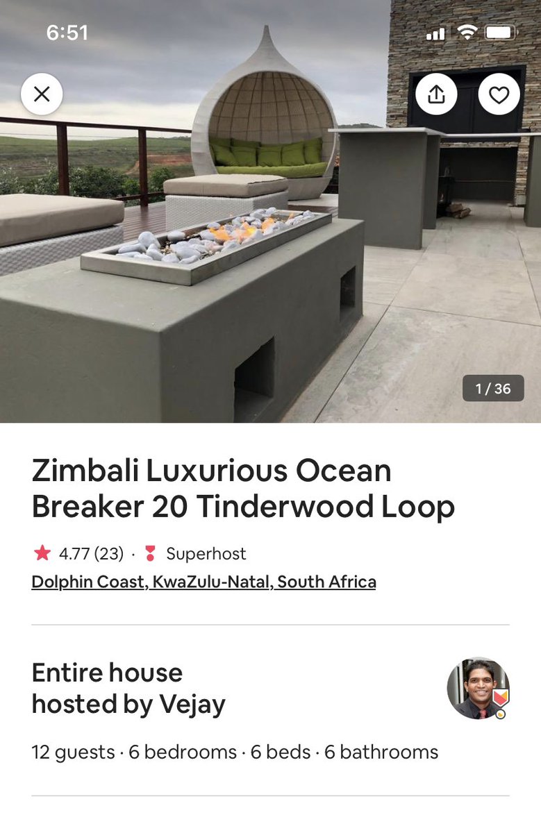 Stumza_001's tweet photo. If you’re going to Zimbali, DON’T BOOK THIS PLACE or any place this person manages! #Travel #Travelers #Travelbug https://t.co/yd5oc3fpXB